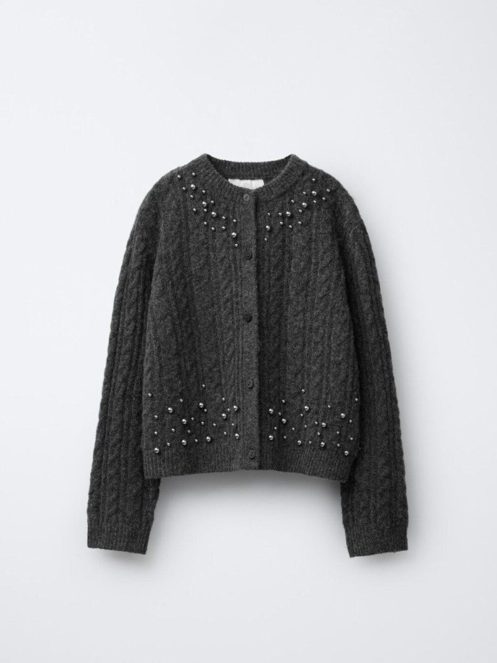 NWT Zara Girl's Cardigan Sweater with Peals 12-13 156cm